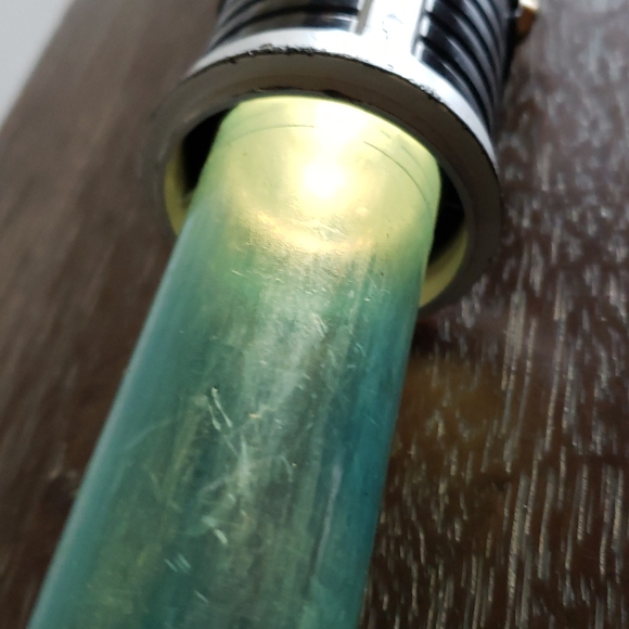 Vintage! 1999 Hasbro Star Wars Blue Lightsaber. It Works! Collectable! - Picture 9 of 10